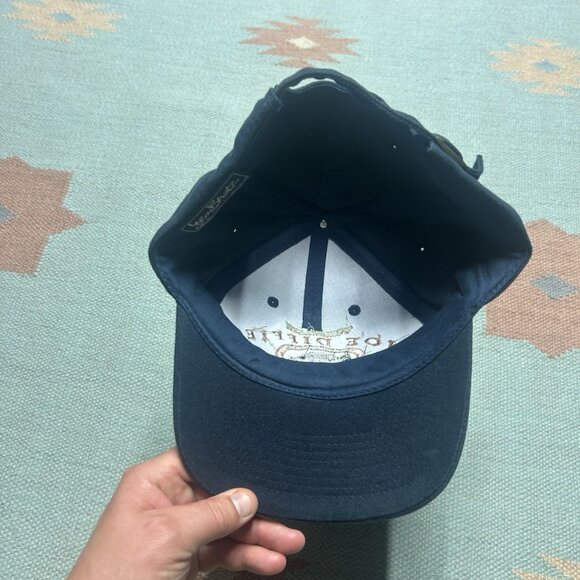 Vintage Strapback hat cap Joe Diffie country music pickup man truck blue - Picture 5 of 8